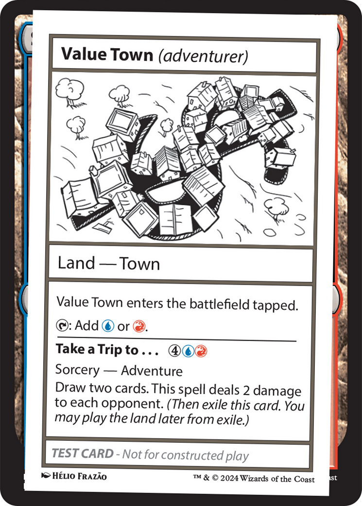 Value Town (adventurer) [Mystery Booster 2 Playtest Cards] | Gaming Infinity