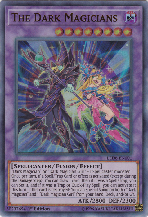 The Dark Magicians [LED6-EN001] Ultra Rare | Gaming Infinity