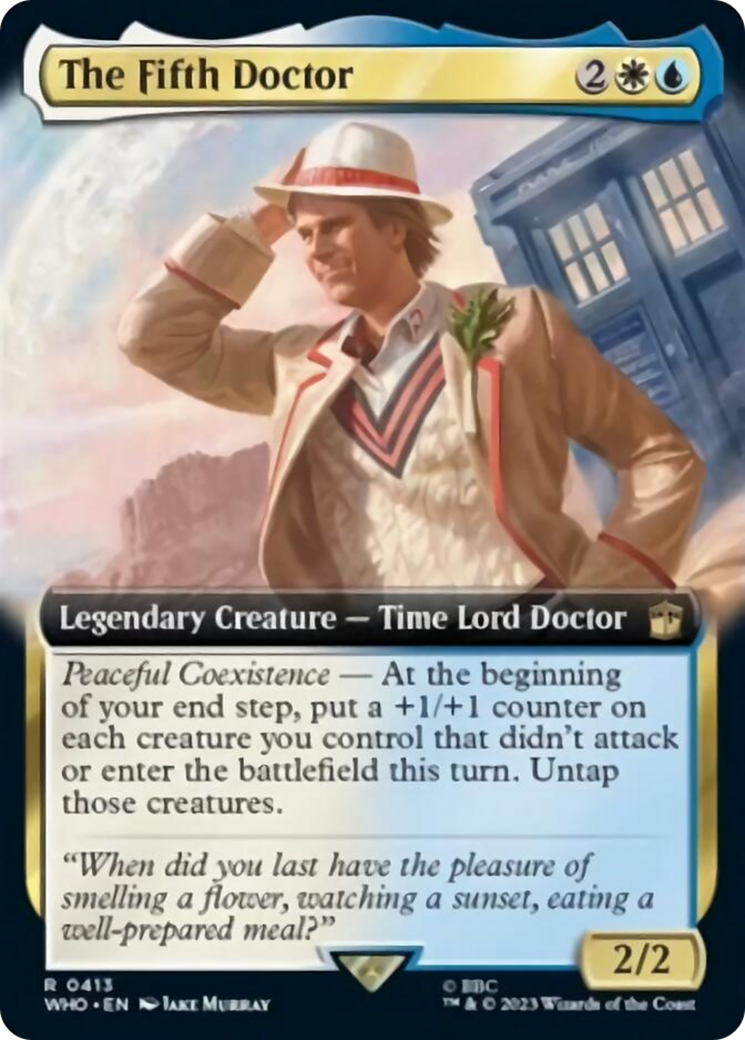 The Fifth Doctor (Extended Art) [Doctor Who] | Gaming Infinity