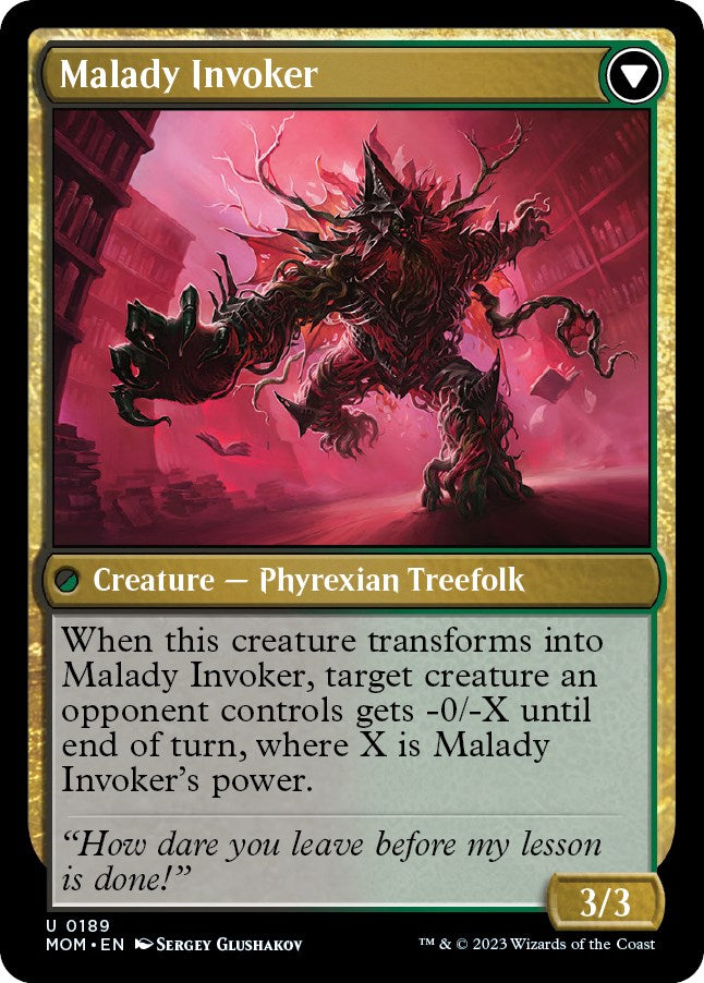 Herbology Instructor // Malady Invoker [March of the Machine] | Gaming Infinity