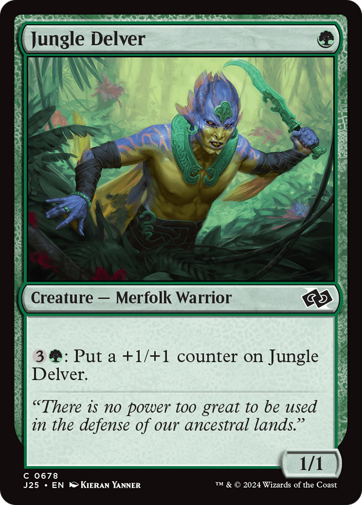 Jungle Delver [Foundations Jumpstart] | Gaming Infinity