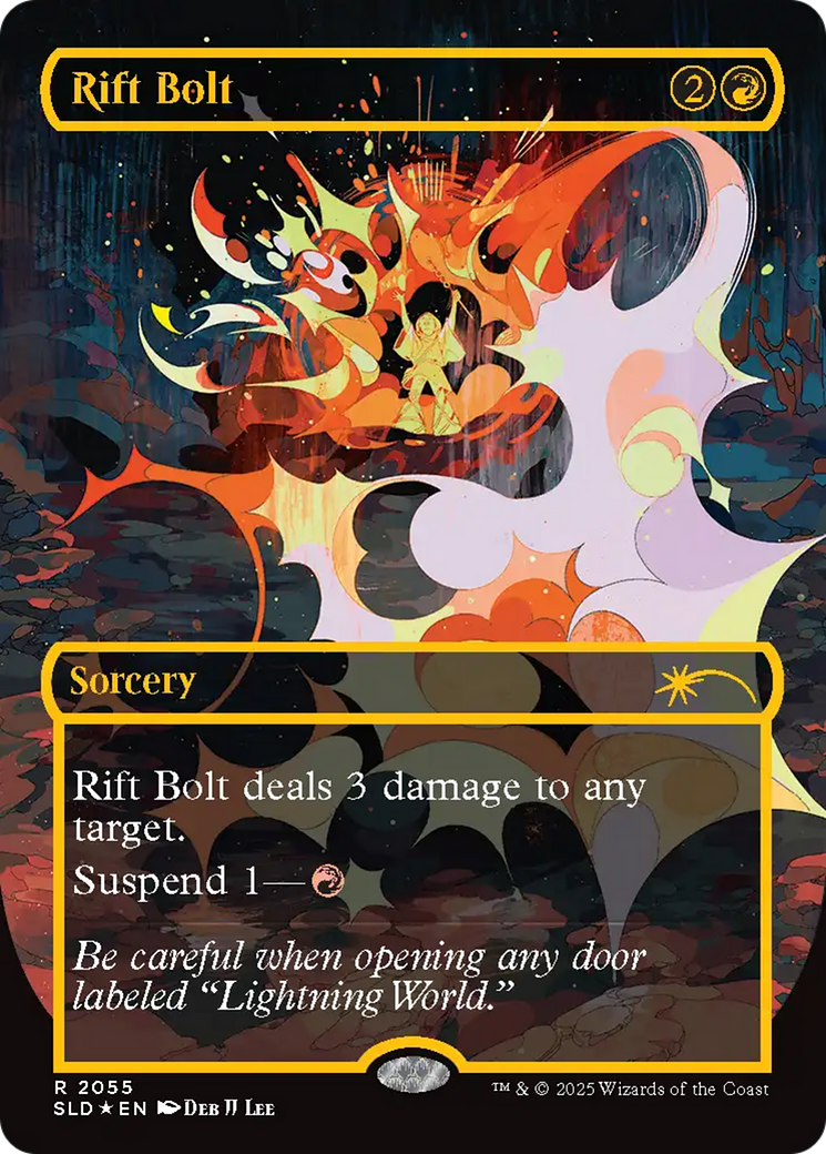 Rift Bolt (2055) (Raised Foil) [Secret Lair Drop Series] | Gaming Infinity