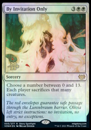 By Invitation Only [Innistrad: Crimson Vow Prerelease Promos] | Gaming Infinity