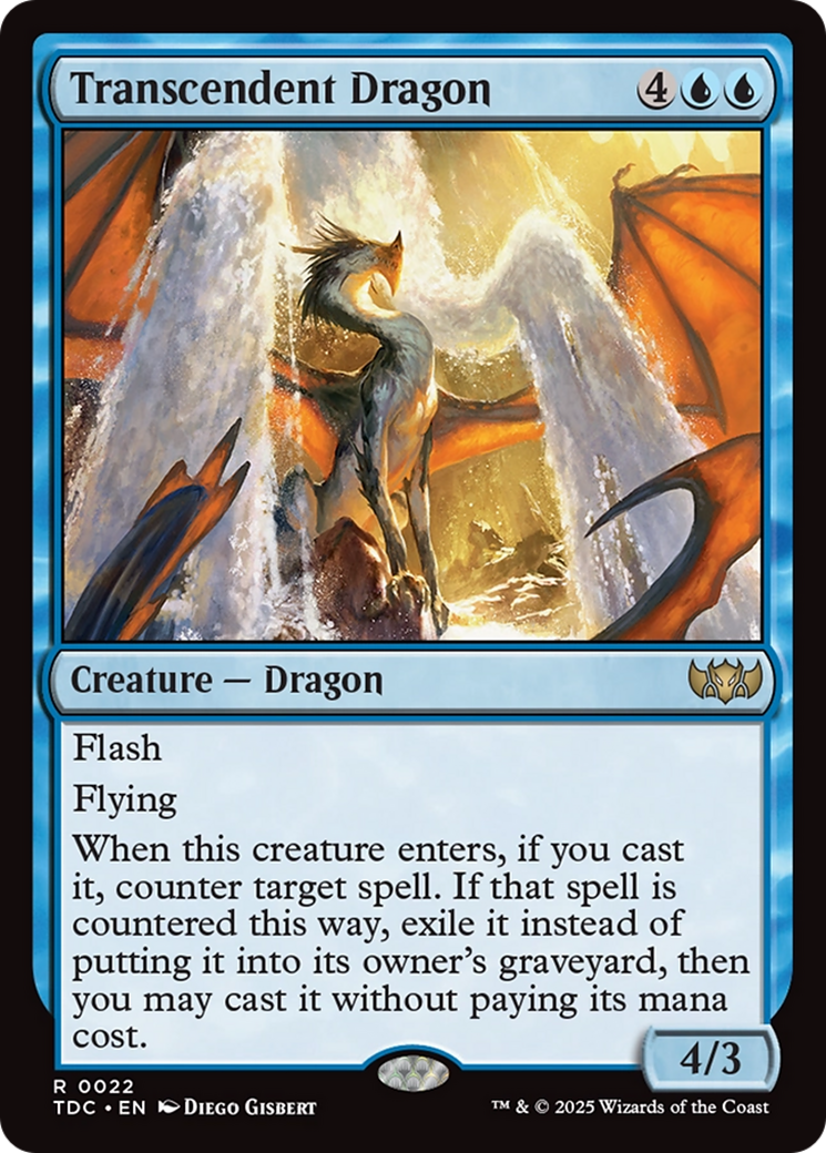 Transcendent Dragon [Tarkir: Dragonstorm Commander] | Gaming Infinity