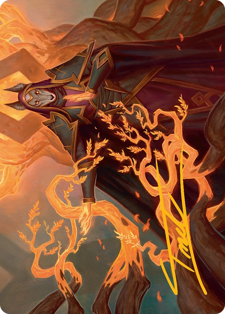 Abzan Devotee Art Card (10/54) [Tarkir: Dragonstorm Art Series] | Gaming Infinity