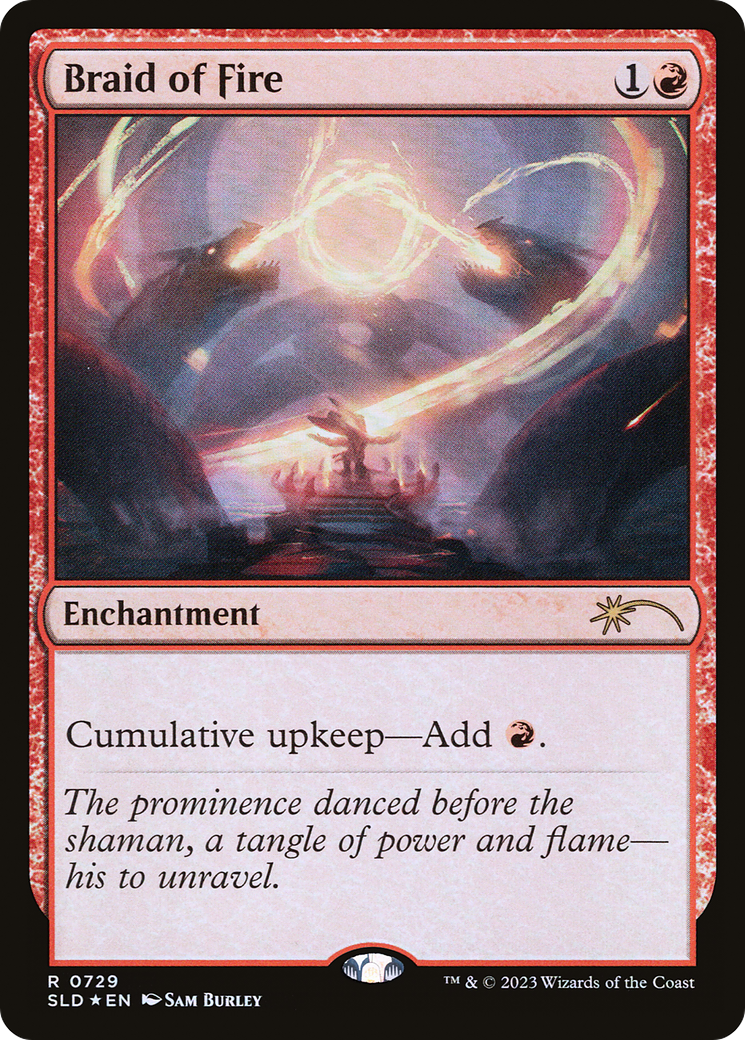 Braid of Fire (729) [Secret Lair Drop Promos] | Gaming Infinity