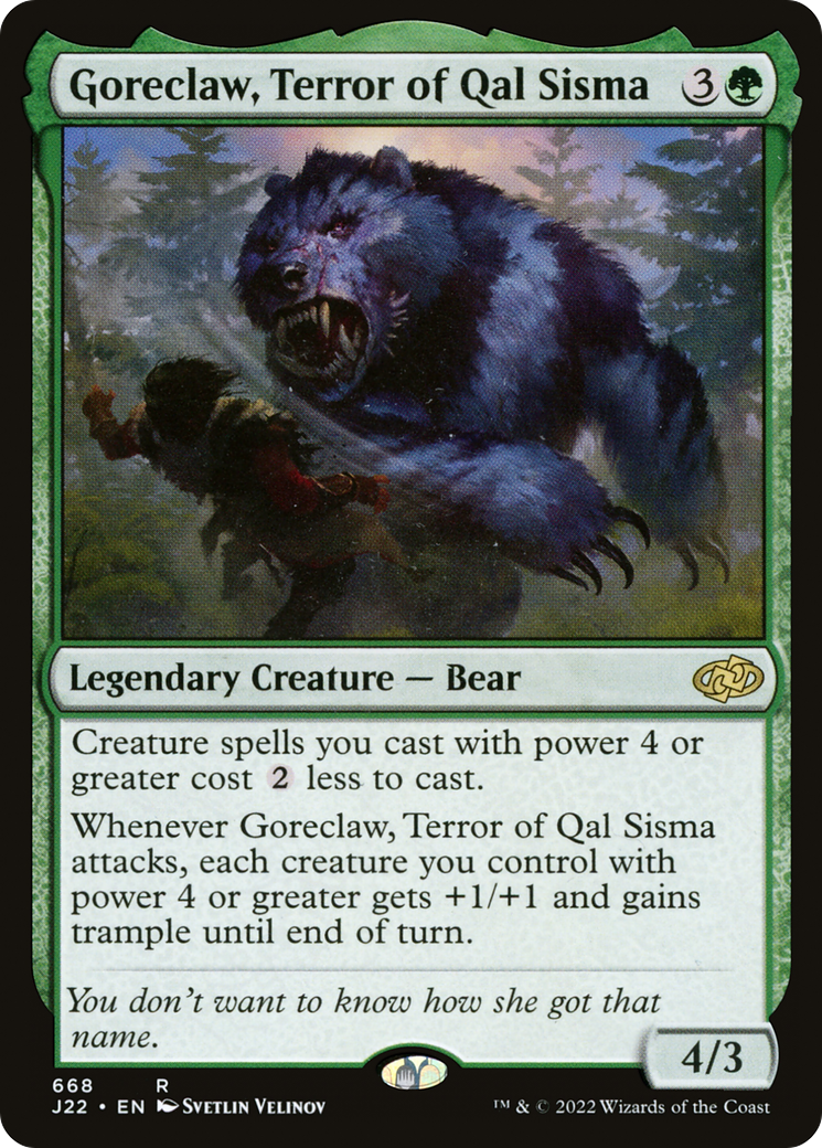 Goreclaw, Terror of Qal Sisma [Jumpstart 2022] | Gaming Infinity