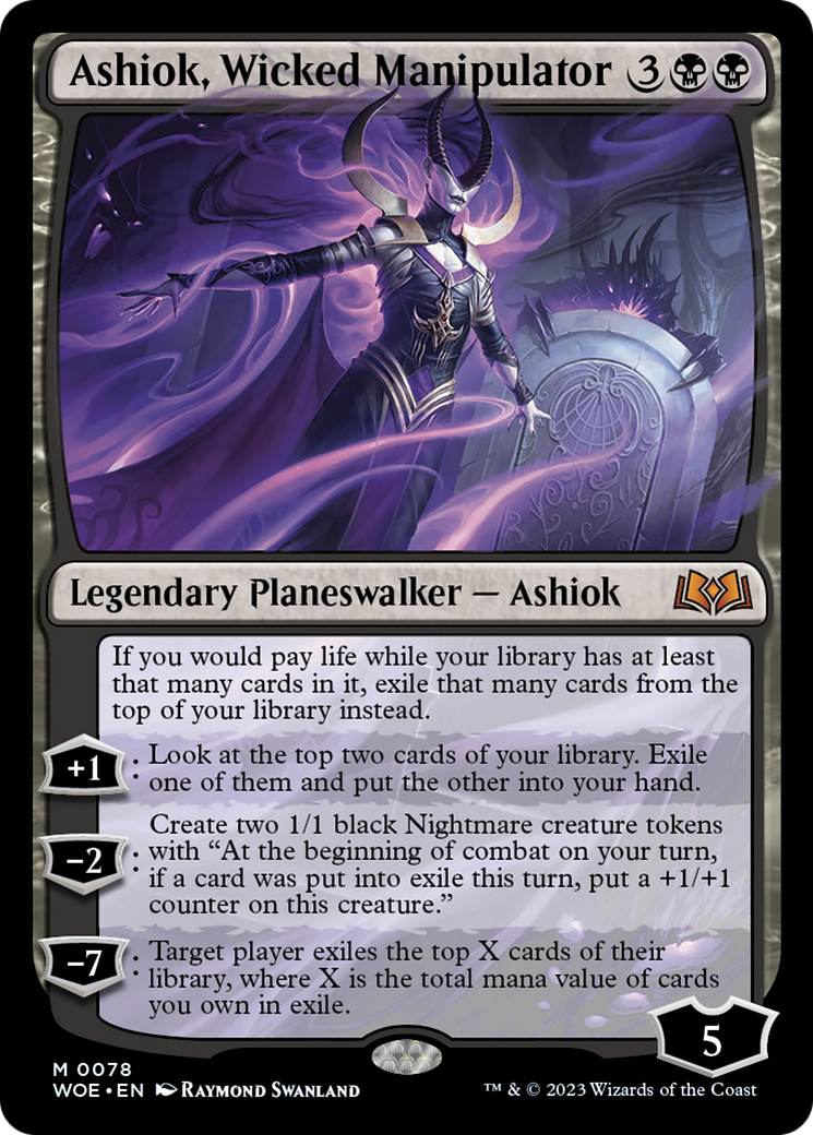 Ashiok, Wicked Manipulator [Wilds of Eldraine] | Gaming Infinity