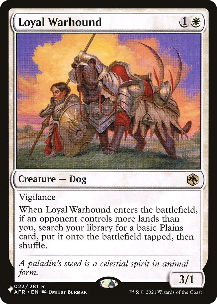 Loyal Warhound [The List] | Gaming Infinity