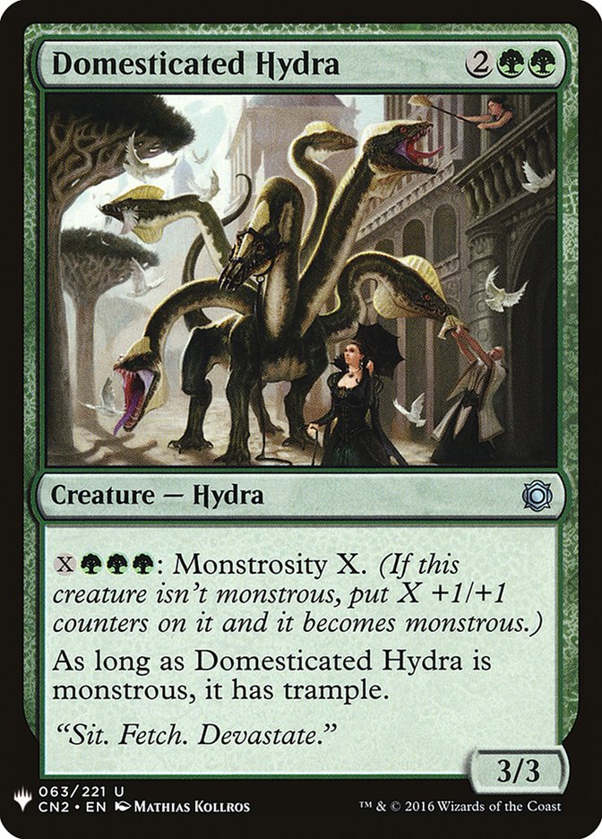 Domesticated Hydra [Mystery Booster] | Gaming Infinity