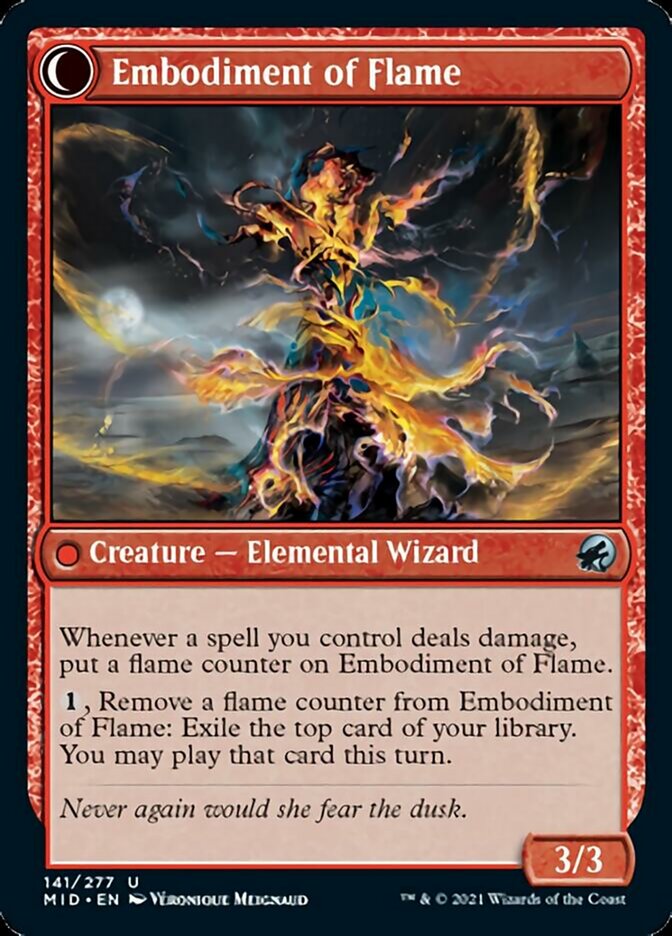 Flame Channeler // Embodiment of Flame [Innistrad: Midnight Hunt] | Gaming Infinity