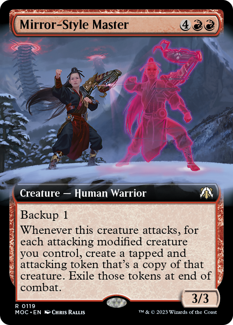 Mirror-Style Master (Extended Art) [March of the Machine Commander] | Gaming Infinity