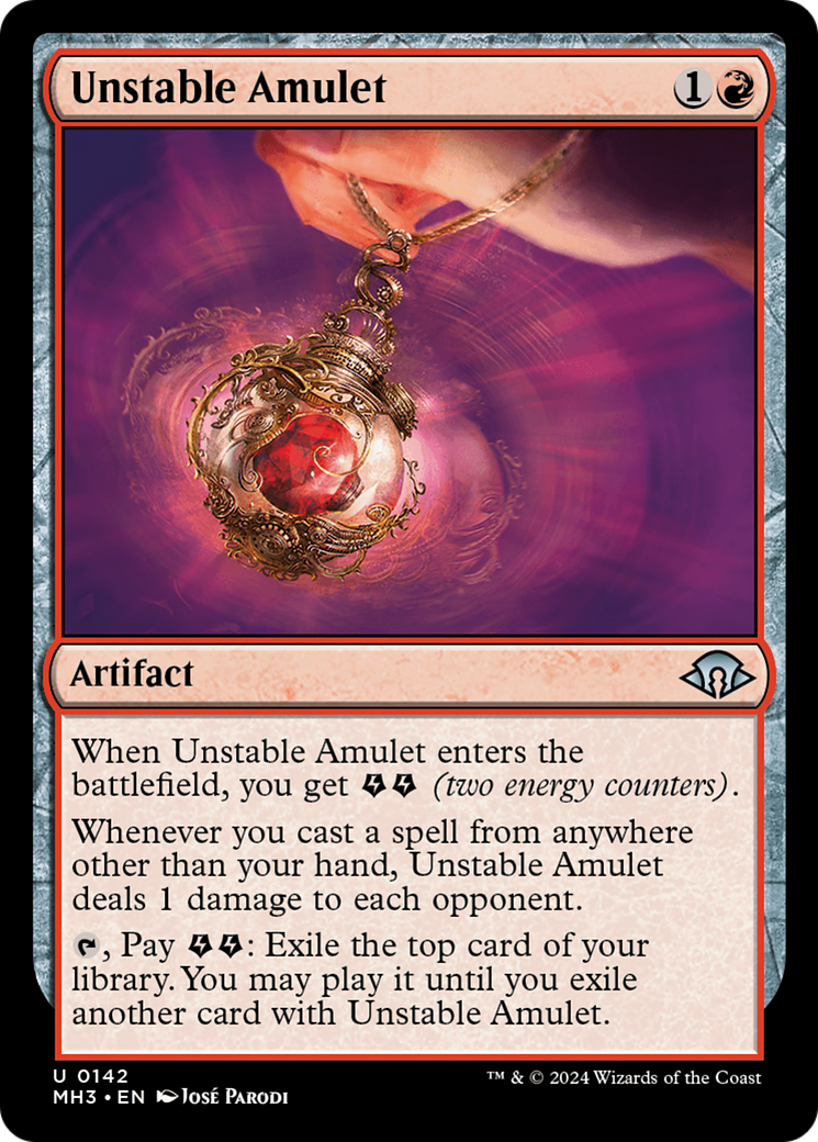 Unstable Amulet [Modern Horizons 3] | Gaming Infinity