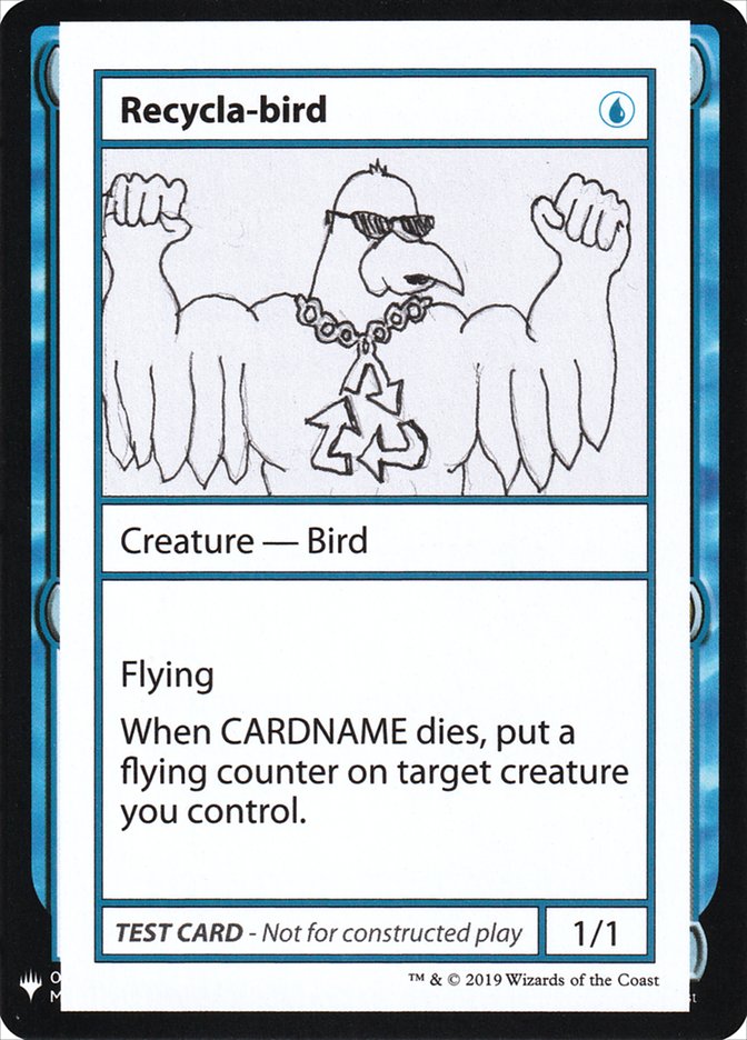 Recycla-bird [Mystery Booster Playtest Cards] | Gaming Infinity