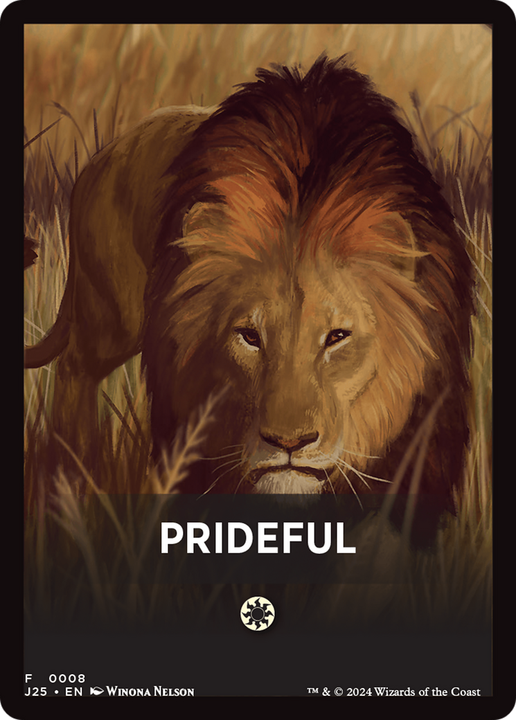 Prideful Theme Card [Foundations Jumpstart Front Cards] | Gaming Infinity