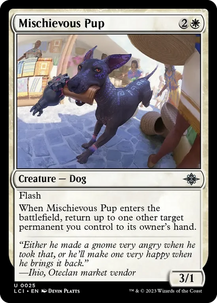 Mischievous Pup [The Lost Caverns of Ixalan] | Gaming Infinity