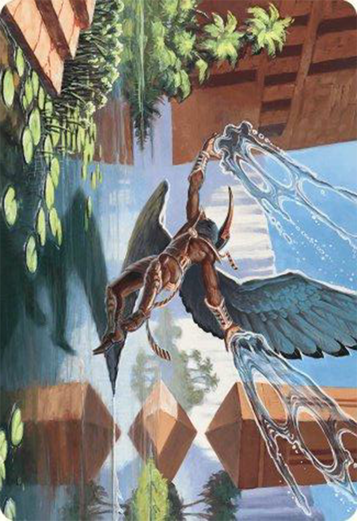 Nadu, Winged Wisdom Art Card [Modern Horizons 3 Art Series] | Gaming Infinity