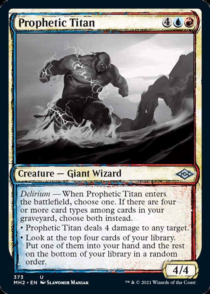 Prophetic Titan (Sketch) [Modern Horizons 2] | Gaming Infinity