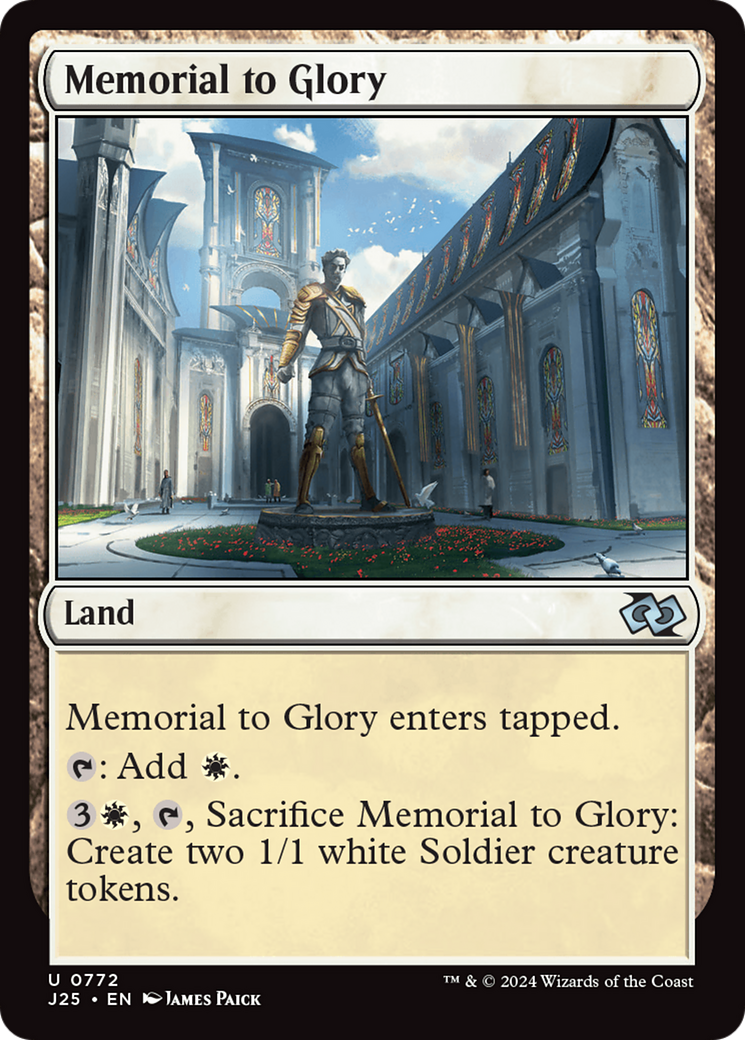 Memorial to Glory [Foundations Jumpstart] | Gaming Infinity