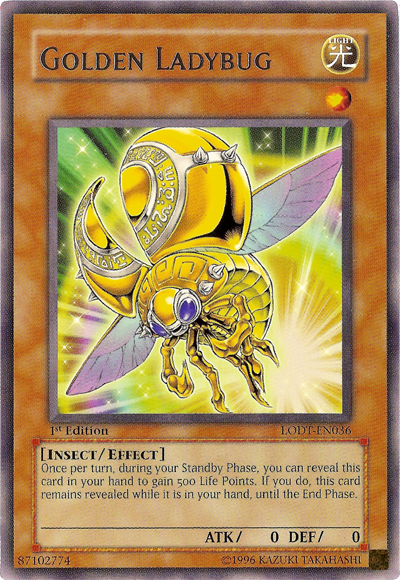 Golden Ladybug [LODT-EN036] Rare | Gaming Infinity