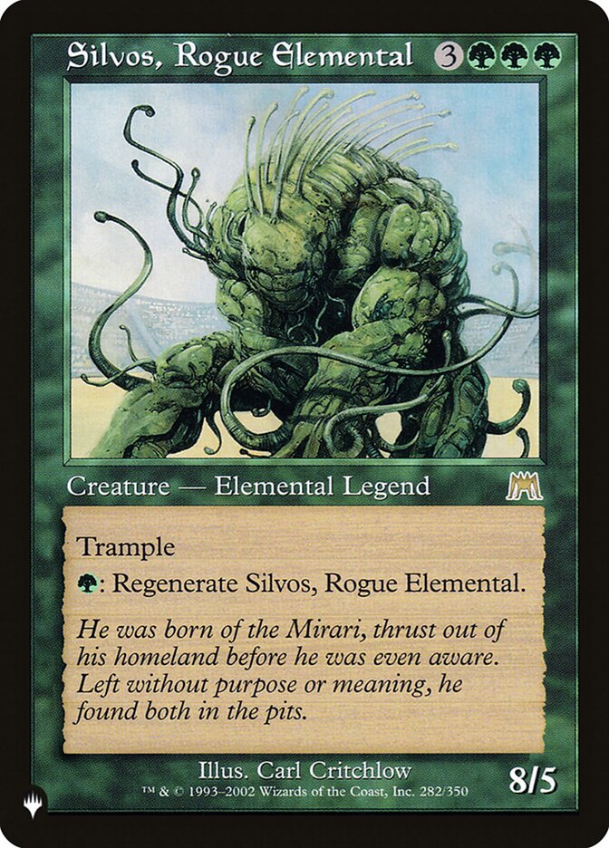 Silvos, Rogue Elemental [The List] | Gaming Infinity