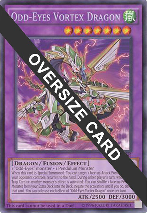 Odd-Eyes Vortex Dragon (Oversized) [DOCS-EN045] Promo | Gaming Infinity