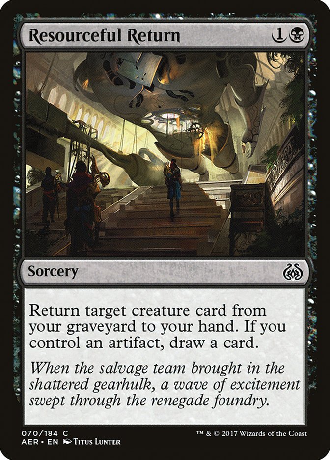 Resourceful Return [Aether Revolt] | Gaming Infinity