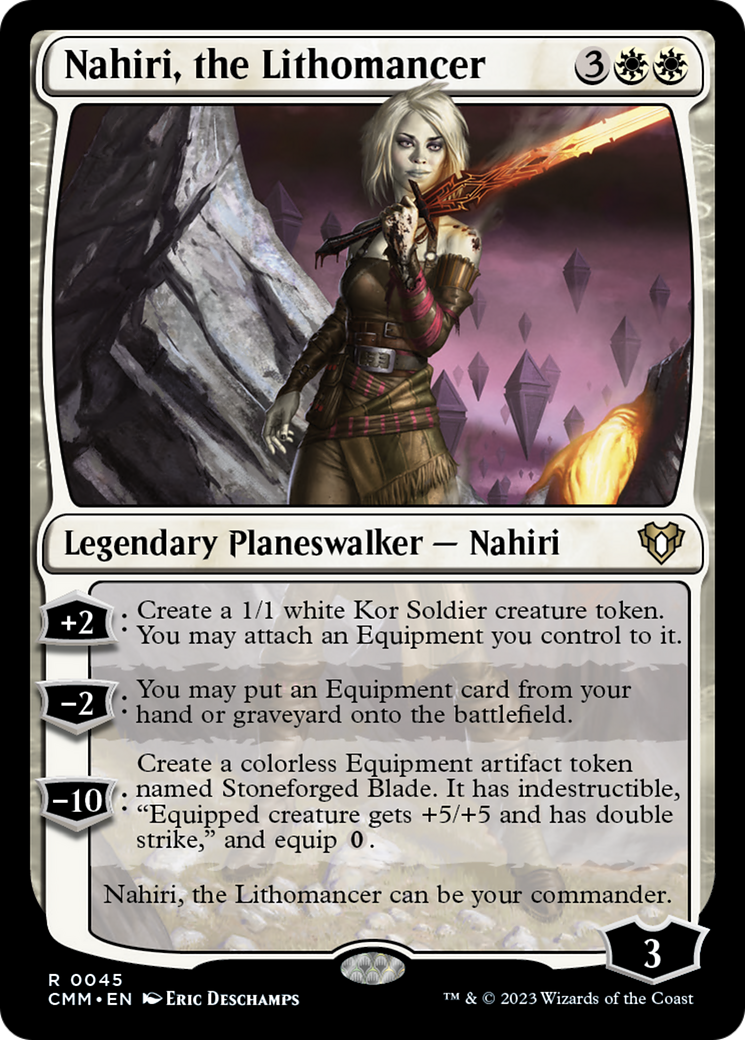 Nahiri, the Lithomancer [Commander Masters] | Gaming Infinity