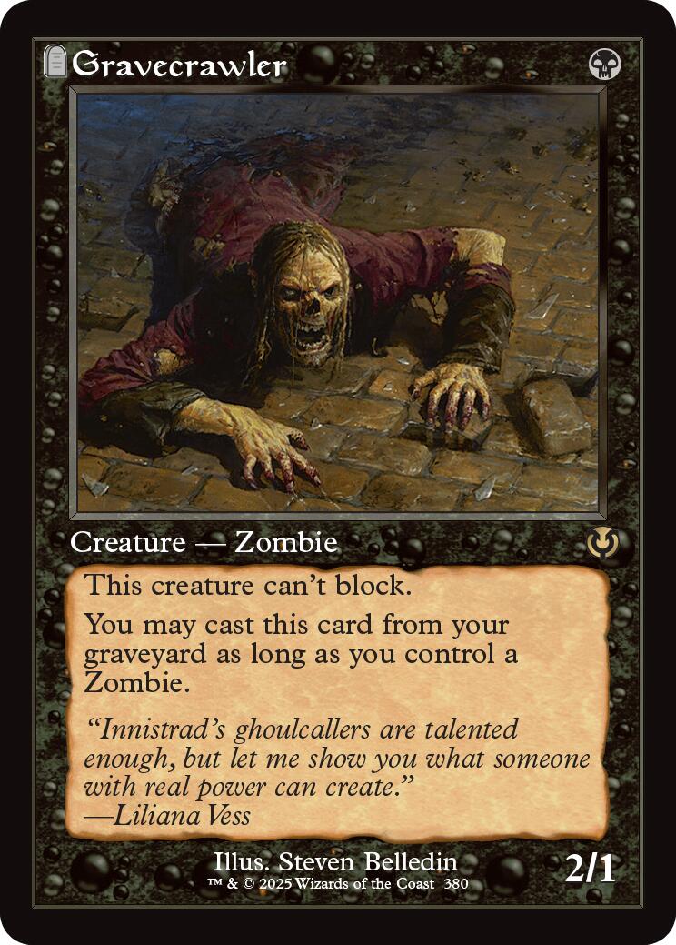 Gravecrawler (Retro Frame) [Innistrad Remastered] | Gaming Infinity