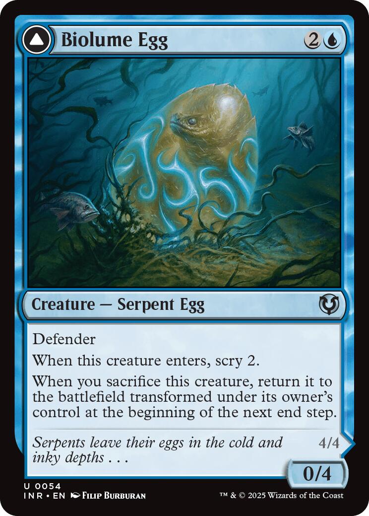 Biolume Egg // Biolume Serpent [Innistrad Remastered] | Gaming Infinity