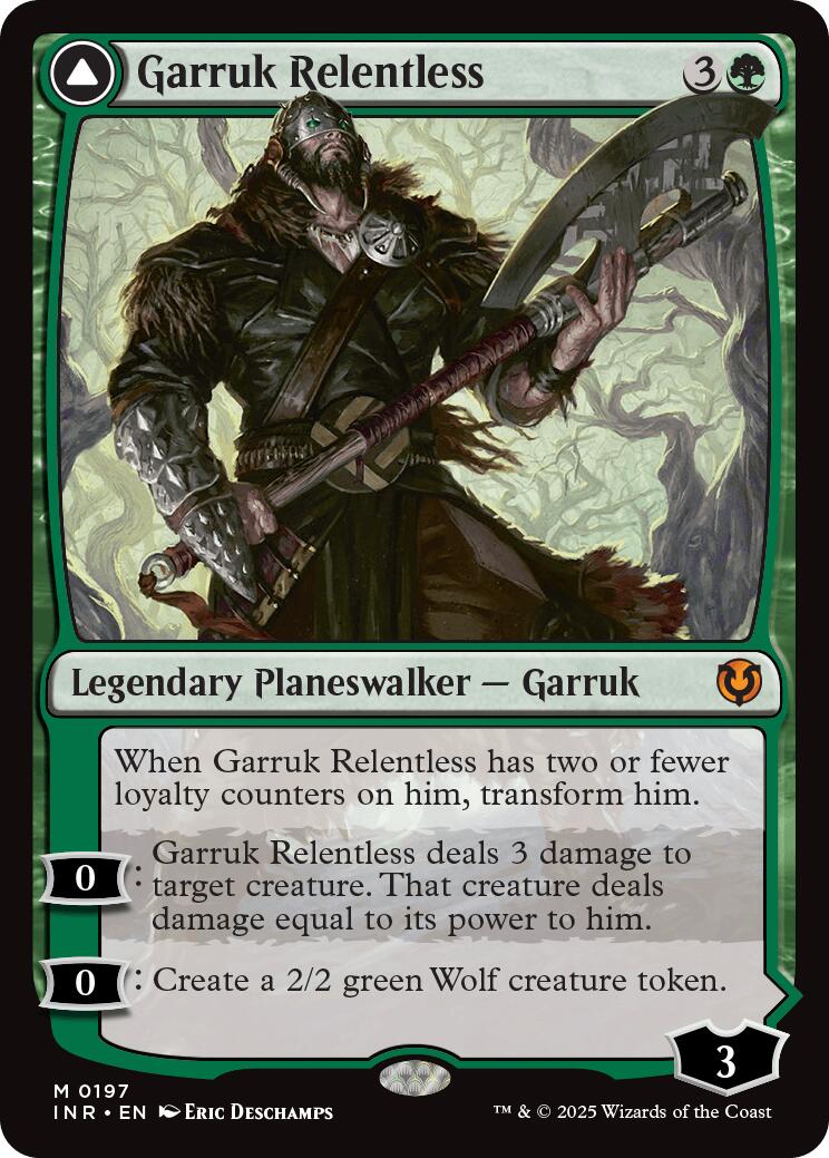 Garruk Relentless // Garruk, the Veil-Cursed [Innistrad Remastered] | Gaming Infinity