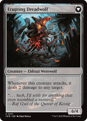 Smoldering Werewolf // Erupting Dreadwolf [Innistrad Remastered] | Gaming Infinity