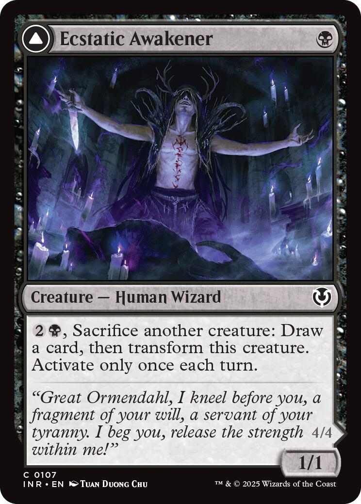 Ecstatic Awakener // Awoken Demon [Innistrad Remastered] | Gaming Infinity