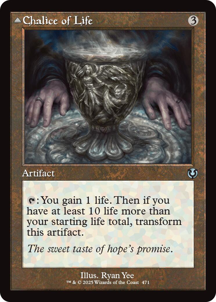 Chalice of Life // Chalice of Death (Retro Frame) [Innistrad Remastered] | Gaming Infinity