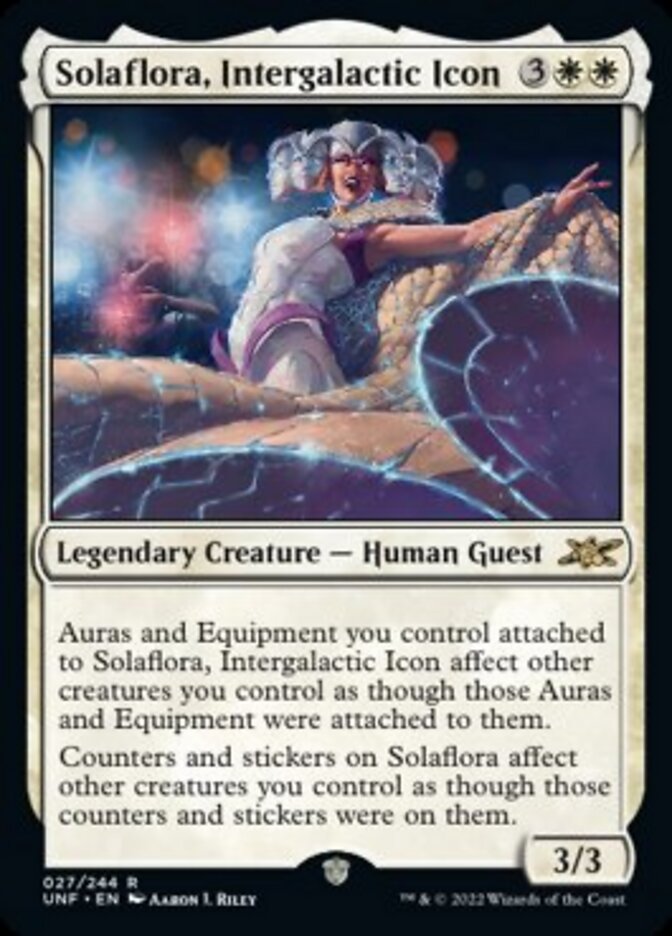 Solaflora, Intergalactic Icon [Unfinity] | Gaming Infinity