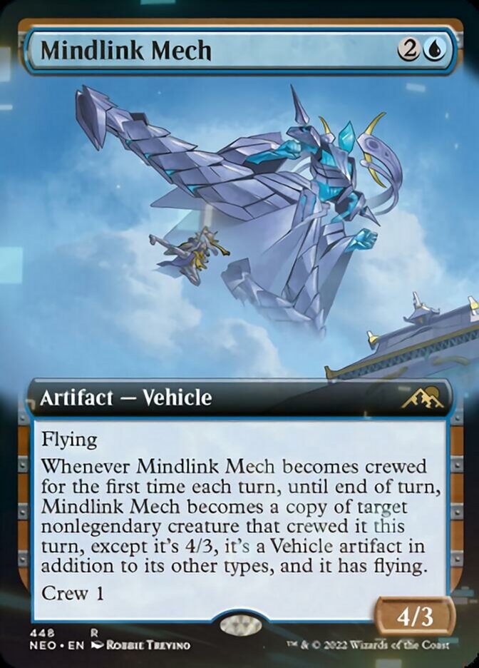 Mindlink Mech (Extended Art) [Kamigawa: Neon Dynasty] | Gaming Infinity