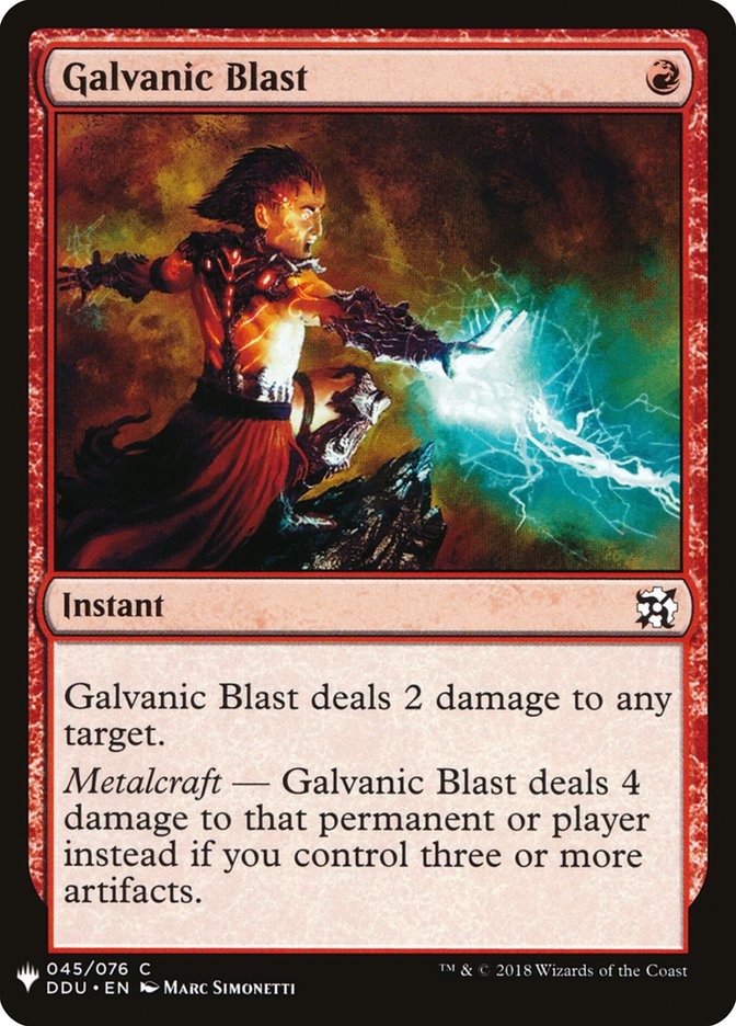 Galvanic Blast [Mystery Booster] | Gaming Infinity