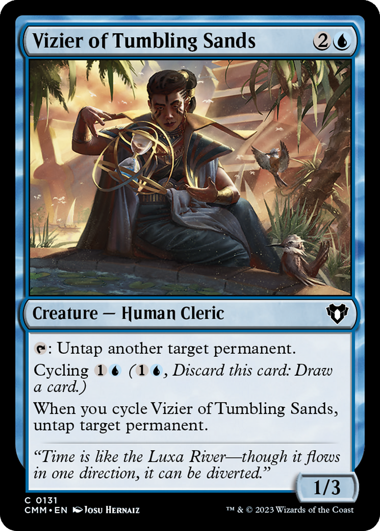 Vizier of Tumbling Sands [Commander Masters] | Gaming Infinity
