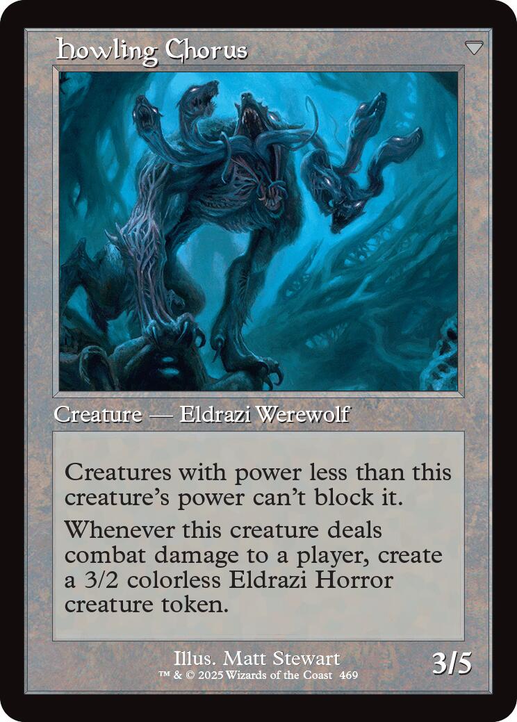 Shrill Howler // Howling Chorus (Retro Frame) [Innistrad Remastered] | Gaming Infinity