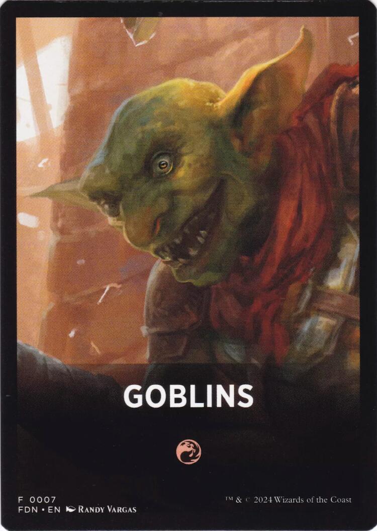 Goblins Theme Card [Foundations Tokens] | Gaming Infinity