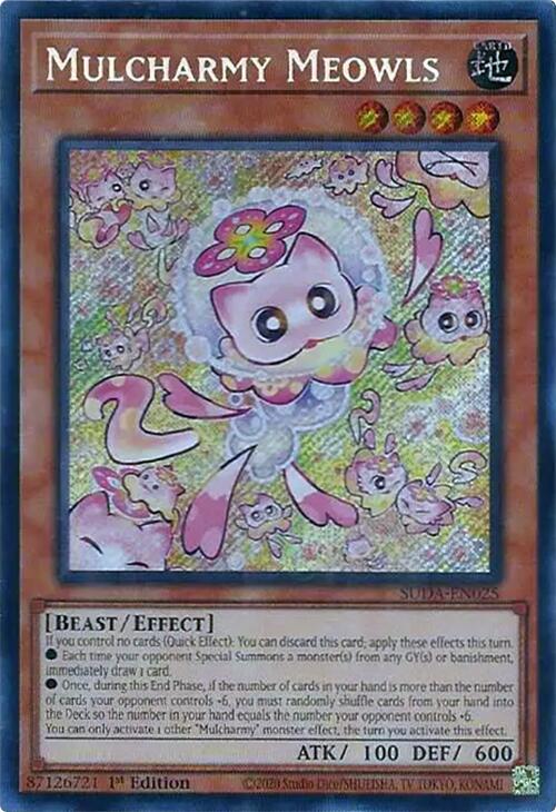Mulcharmy Meowls [SUDA-EN025] Secret Rare | Gaming Infinity