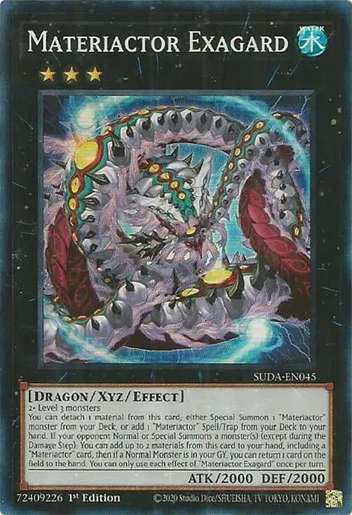 Materiactor Exagard [SUDA-EN045] Super Rare | Gaming Infinity