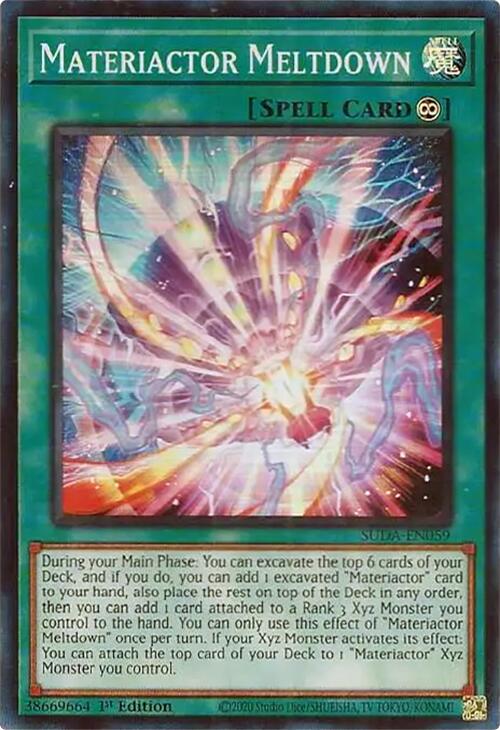Materiactor Meltdown [SUDA-EN059] Super Rare | Gaming Infinity