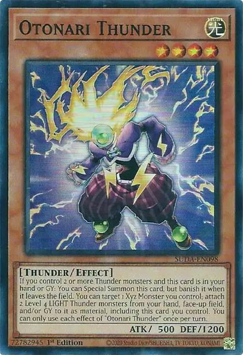 Otonari Thunder [SUDA-EN098] Super Rare | Gaming Infinity