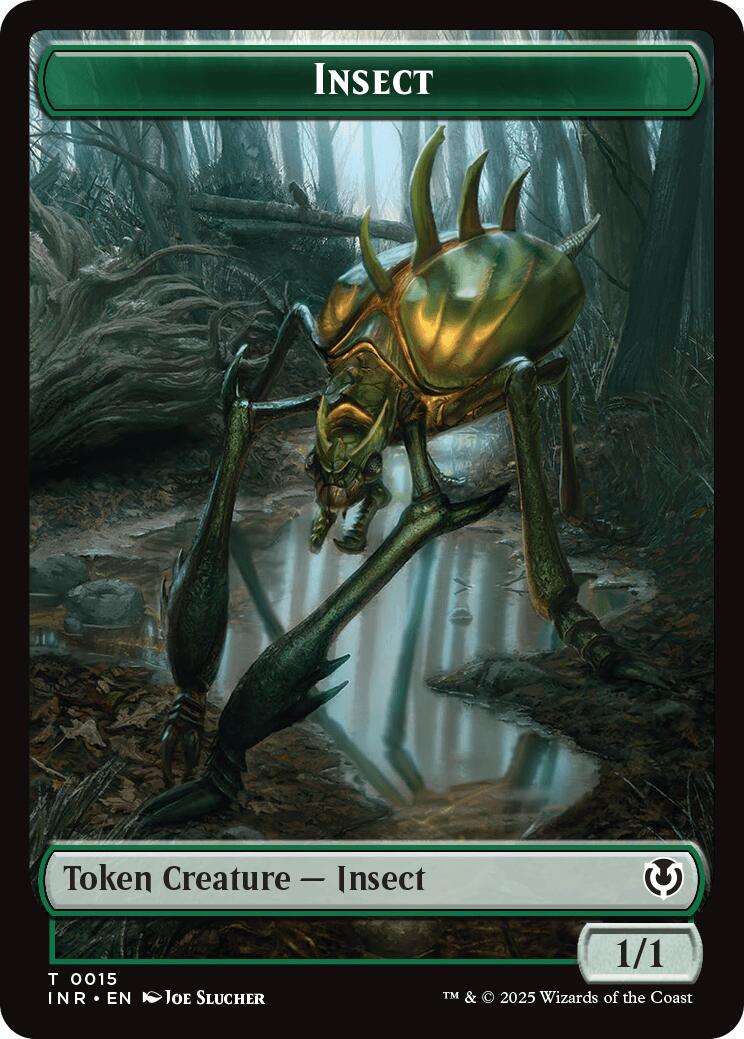 Insect // Spider Double-Sided Token [Innistrad Remastered Tokens] | Gaming Infinity