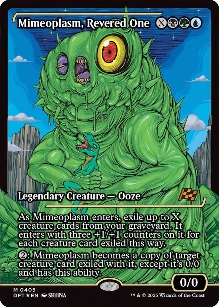 Mimeoplasm, Revered One (Showcase) (Japanese) [Aetherdrift] | Gaming Infinity