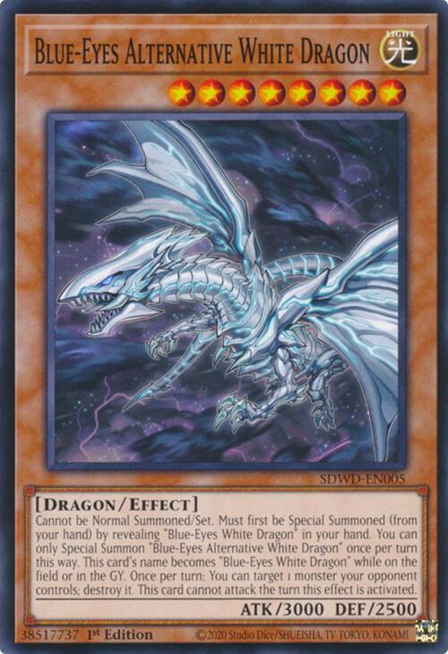 Blue-Eyes Alternative White Dragon [SDWD-EN005] Common | Gaming Infinity