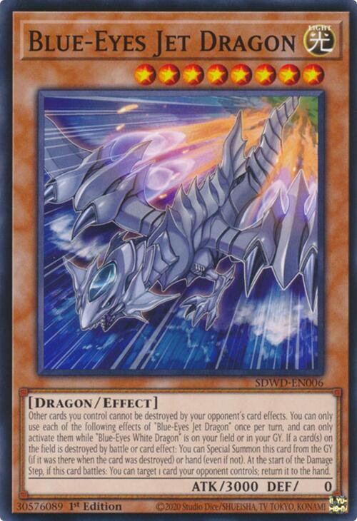 Blue-Eyes Jet Dragon [SDWD-EN006] Common | Gaming Infinity
