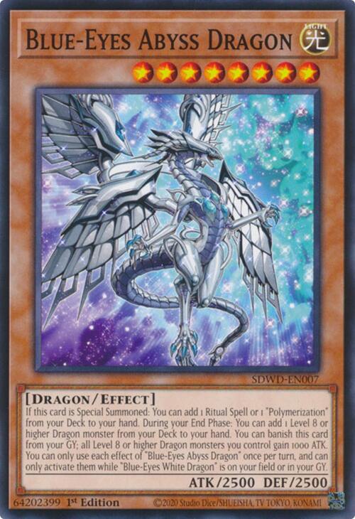 Blue-Eyes Abyss Dragon [SDWD-EN007] Common | Gaming Infinity