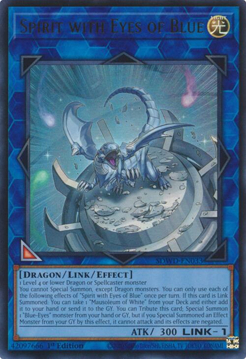 Spirit with Eyes of Blue [SDWD-EN033] Ultra Rare | Gaming Infinity